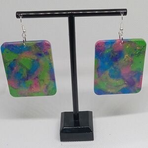 Colorful Abstract Earrings